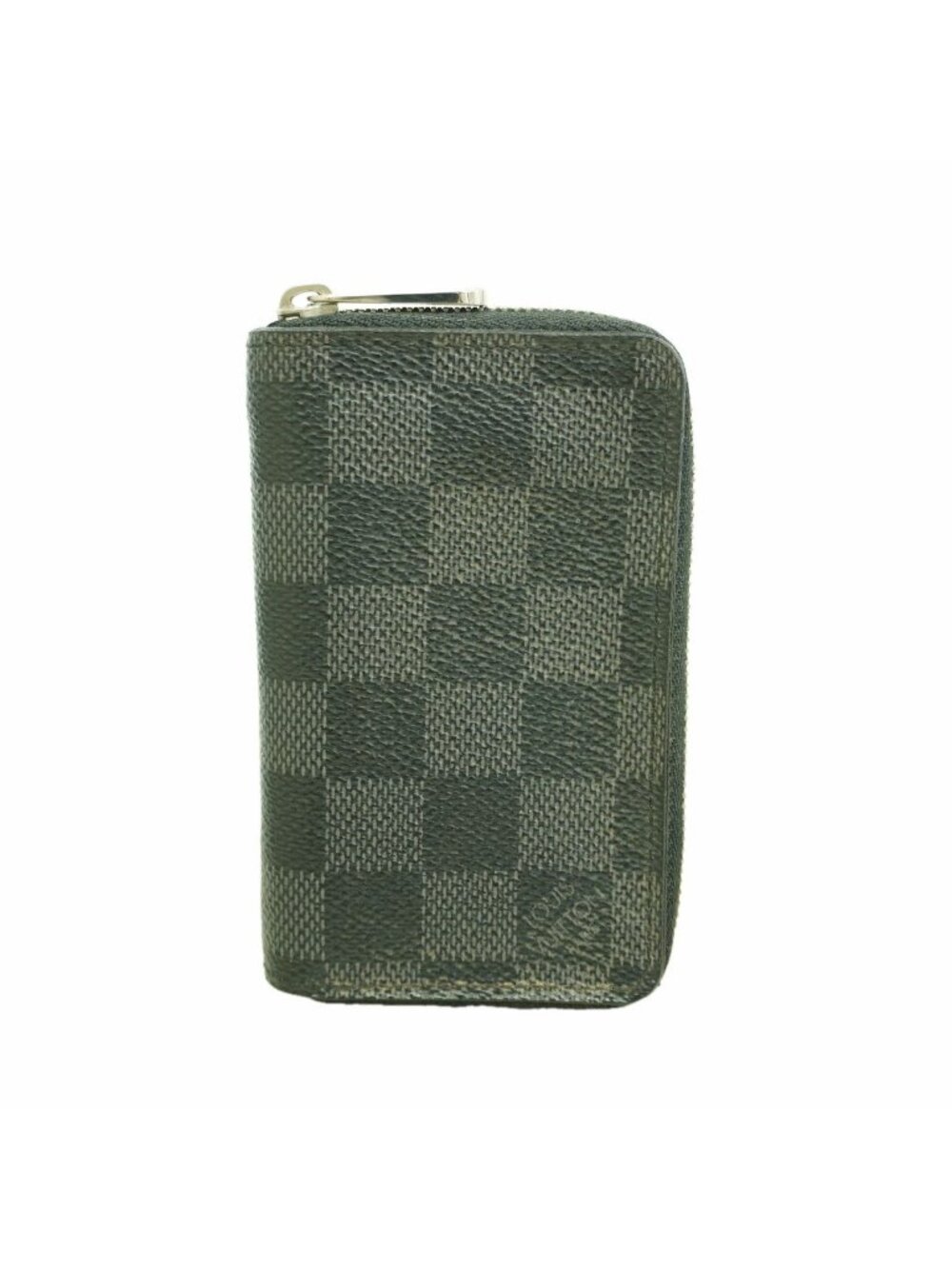 Louis Vuitton Coin Purse Damier Graphite Zippy Black Gray